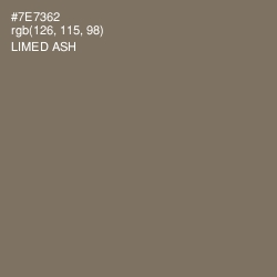 #7E7362 - Limed Ash Color Image
